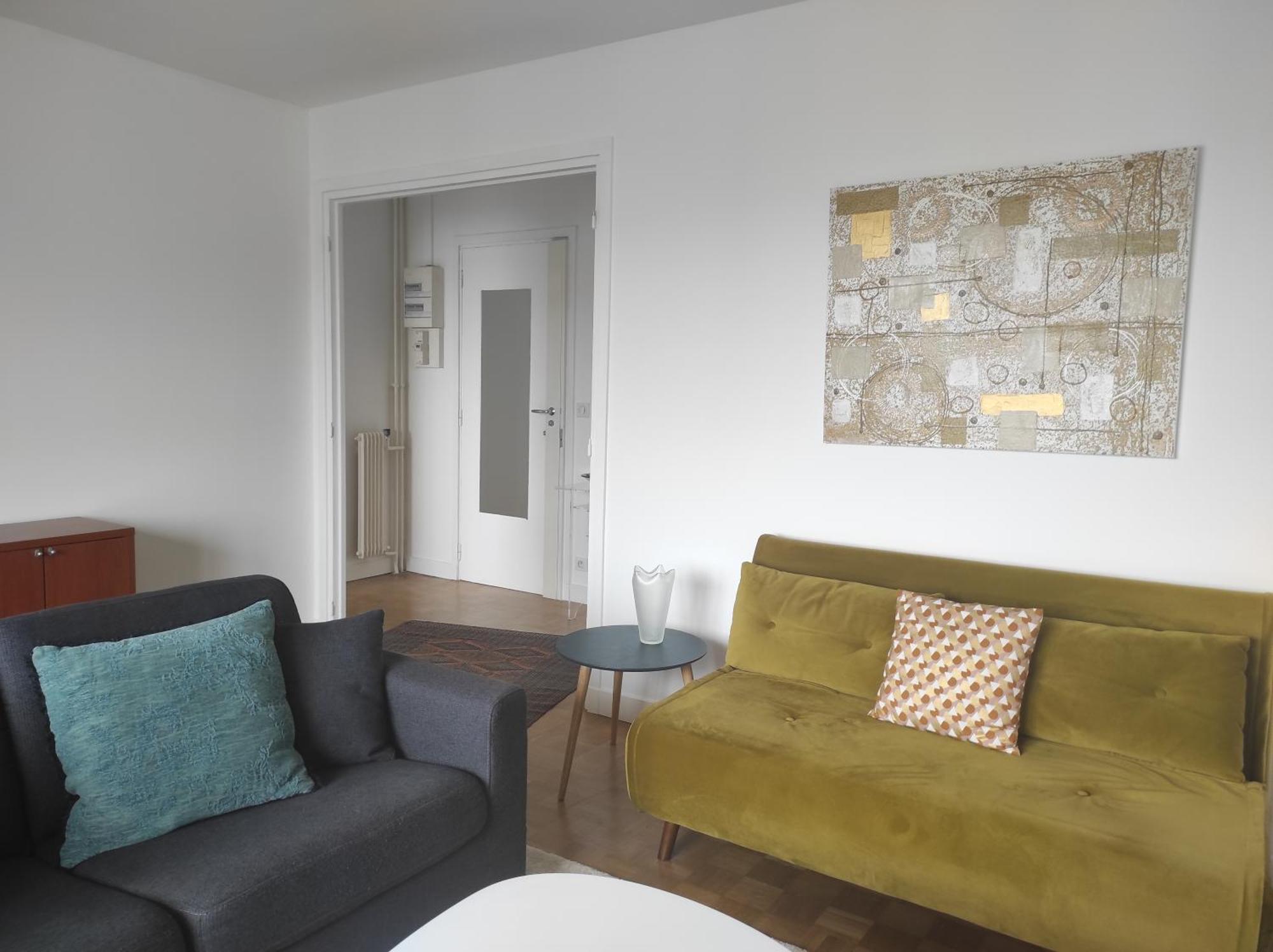 Grand 2 Pieces Vue Degagee Quartier Gare Clamart Exterior foto